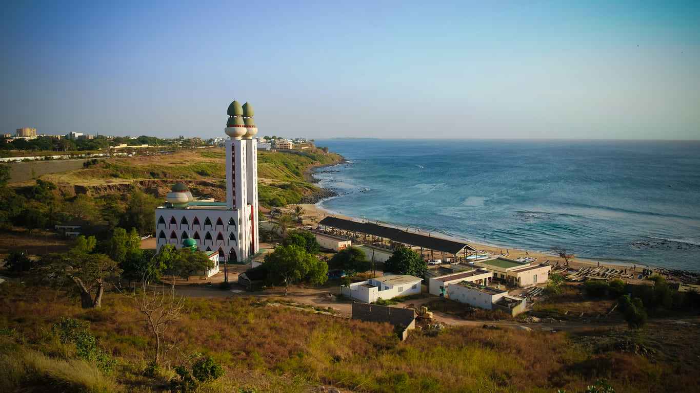 mosquee de la divinite dakar senegal